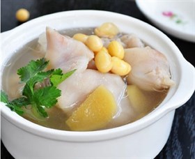 黄豆猪手汤