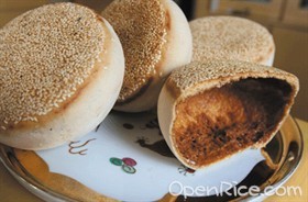 空心月饼（白糖馅）