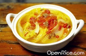 酸辣娃娃菜