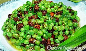 香葱炒豌豆