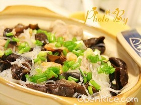排骨粉丝煲 