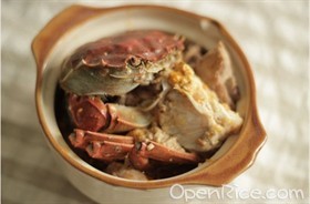 酒炖排骨大闸蟹