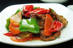双椒小炒肉