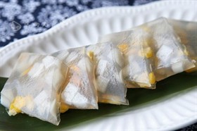 玉米山药马蹄糕