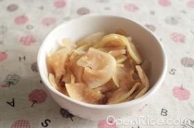 柚子皮小菜