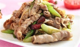 葱爆羊肉