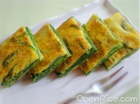 锅塌菠菜 