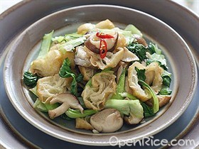 油条青菜