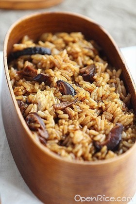 香菇油饭