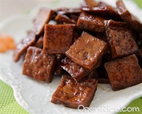 可乐豆干