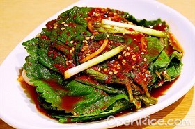 芝麻叶泡菜
