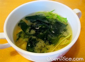 味增海带芽汤