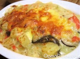 土豆奶汁烤菜