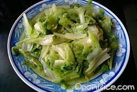 清炒生菜 