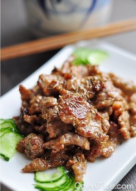 嫩炸牛肉