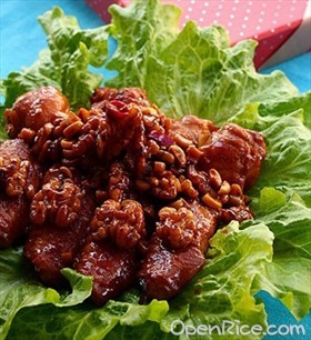 核桃清酒烧鸡翅