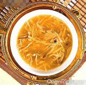 蒸扒三丝干贝