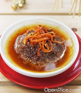 虫草花蒸鸽肉