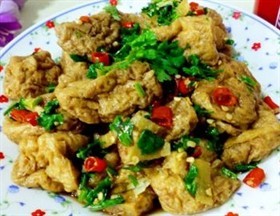 香辣油豆腐