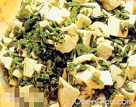 椿头拌豆腐