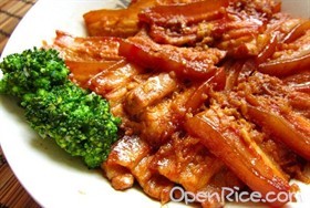 软焖土豆带皮肉 
