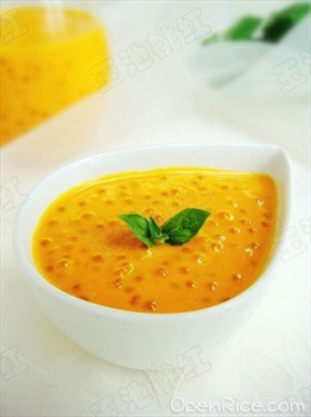 奶香南瓜西米露