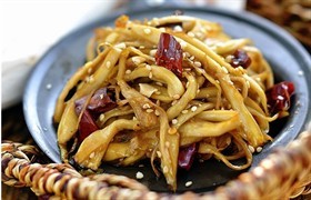 干煸杏鲍菇