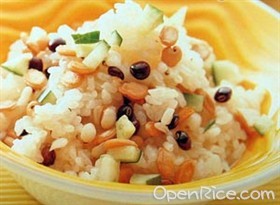 赤豆糯米饭