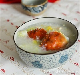 鲜美蟹粥