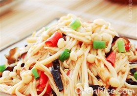鱼香金针菇 