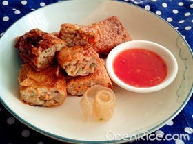 五香猪肉卷