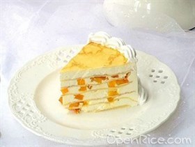 千层奶酪芒果蛋糕