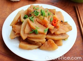 酱炒柚皮