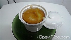 川贝炖苹果