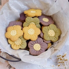 花朵饼干