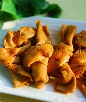 香卤百叶结