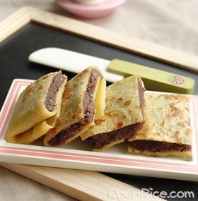 红豆煎饼