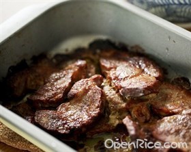 烤猪颈肉 