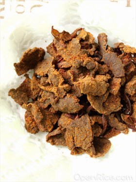 秘制牛肉干
