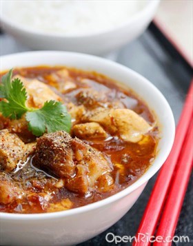 蟹粉麻婆豆腐