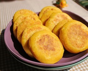 香蕉南瓜饼