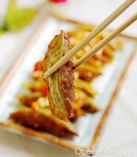 眉豆酿肉