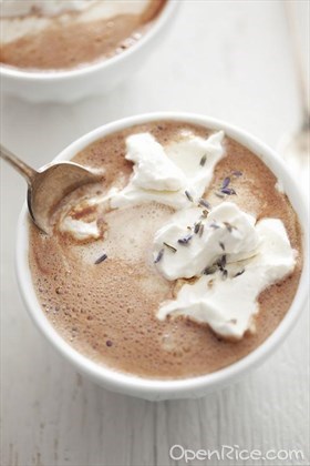 薰衣草热巧克力