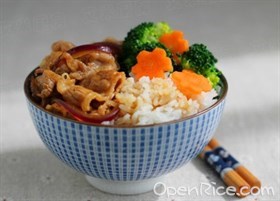 肥牛饭 