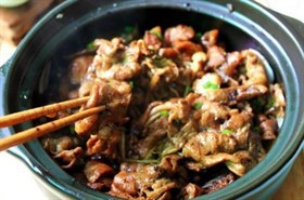 豉汁肥羊煲