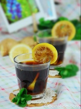 姜汁柠檬煲可乐