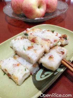 香煎萝卜糕
