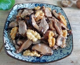 香菇核桃肉片