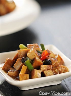 豆豉炒香干