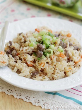 电饭锅版羊肉手抓饭
